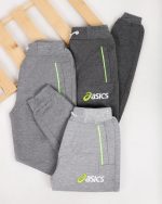 شلوار پسرانه ملانژ Asics