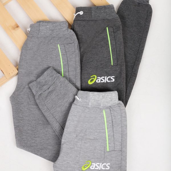 شلوار پسرانه ملانژ Asics