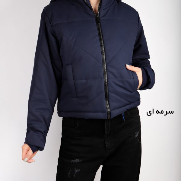 کاپشن بچگانه H&M کد5136 سرمه ای