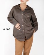 شومیز زنانه کاباما قهوه ای