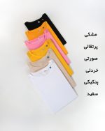 تیشرت زنانه سرشانه گیپور سفید