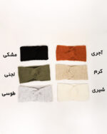 هد بند زنانه کد 7042 کرم