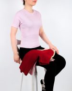 تیشرت زنانه کبریتی قد 50 کد 320