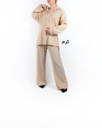 ست شومیز شلوار زنانه لونا کرم