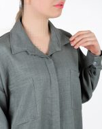 شومیز زنانه آرمانی دکمه مخفی زیبا