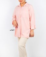 شومیز زنانه مراکش پاگن دار صورتی