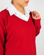 ست زنانه یقه سفید السا شیک