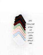 تیشرت زنانه کرکره ای کد 400 مشکی