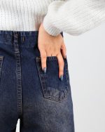 شلوار جین زنانه واید لگ کد 504111 سایز 31