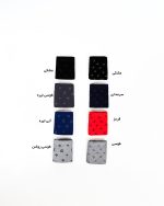 شورت مردانه پادار کتان سهندی قرمز
