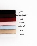 تاپ زنانه دو حلقه کبریتی کد 302 سفید