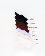 تاپ زنانه حلقه ای کرکره ای کد 402 چری