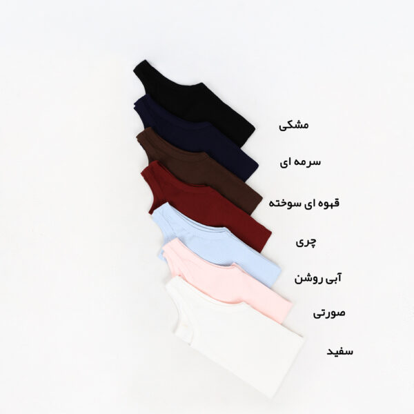 تاپ زنانه حلقه ای کرکره ای کد 402 چری
