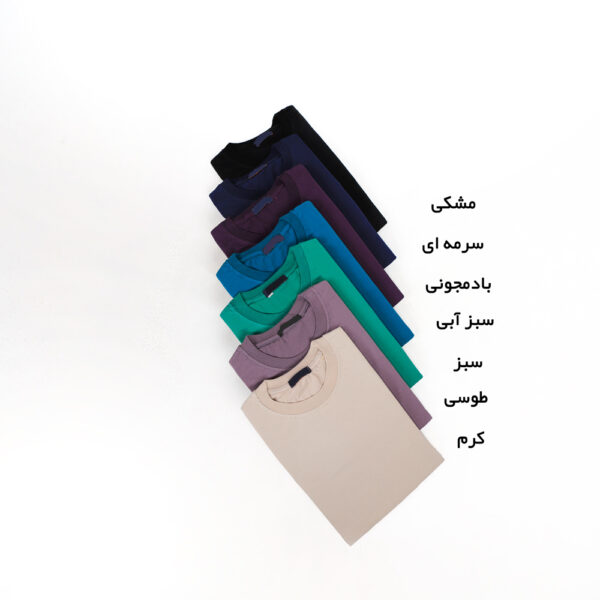 تیشرت مردانه ساده Tvj کرم